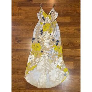 ASTR the Label Floral High Low Faux Wrap Dress Women’s Medium Multicolor Summer